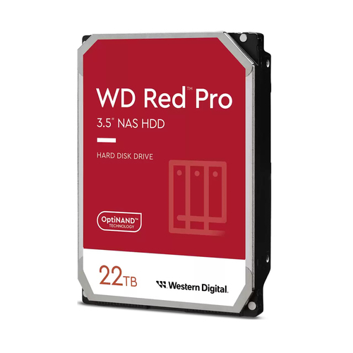 22TB RED PRO 512MB CMR 3.5IN SATA 6GB/S INTELLIPOWERRPM  NMS NS INT