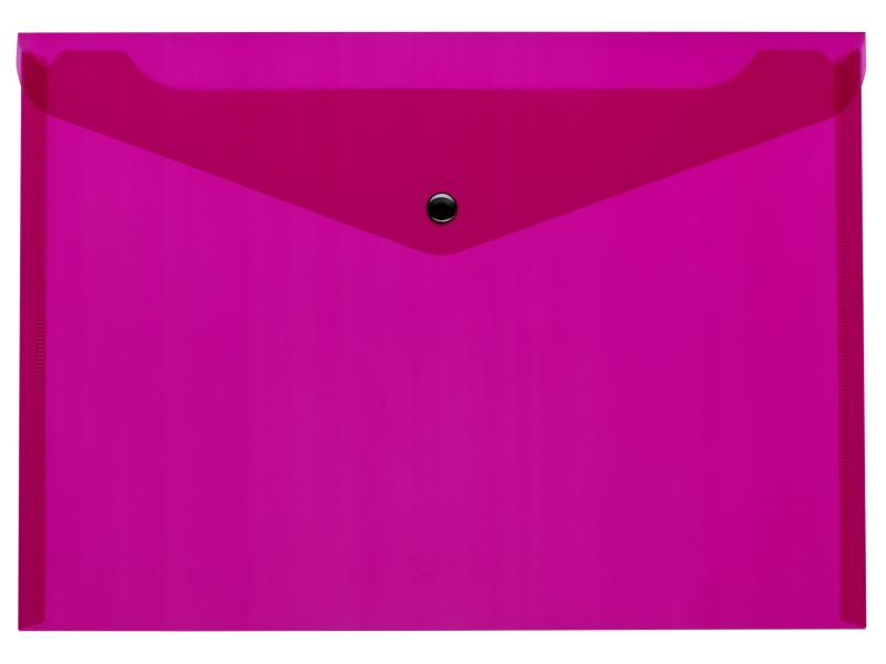 Kolma Dokumententasche Easy A4 KolmaFlex Pink, Typ: Dokumententasche, Ausstattung: Druckknopf-Verschluss, Farbe: Pink, Material: PVC