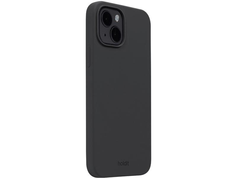 Holdit Back Cover Silicone iPhone 14 Plus Schwarz