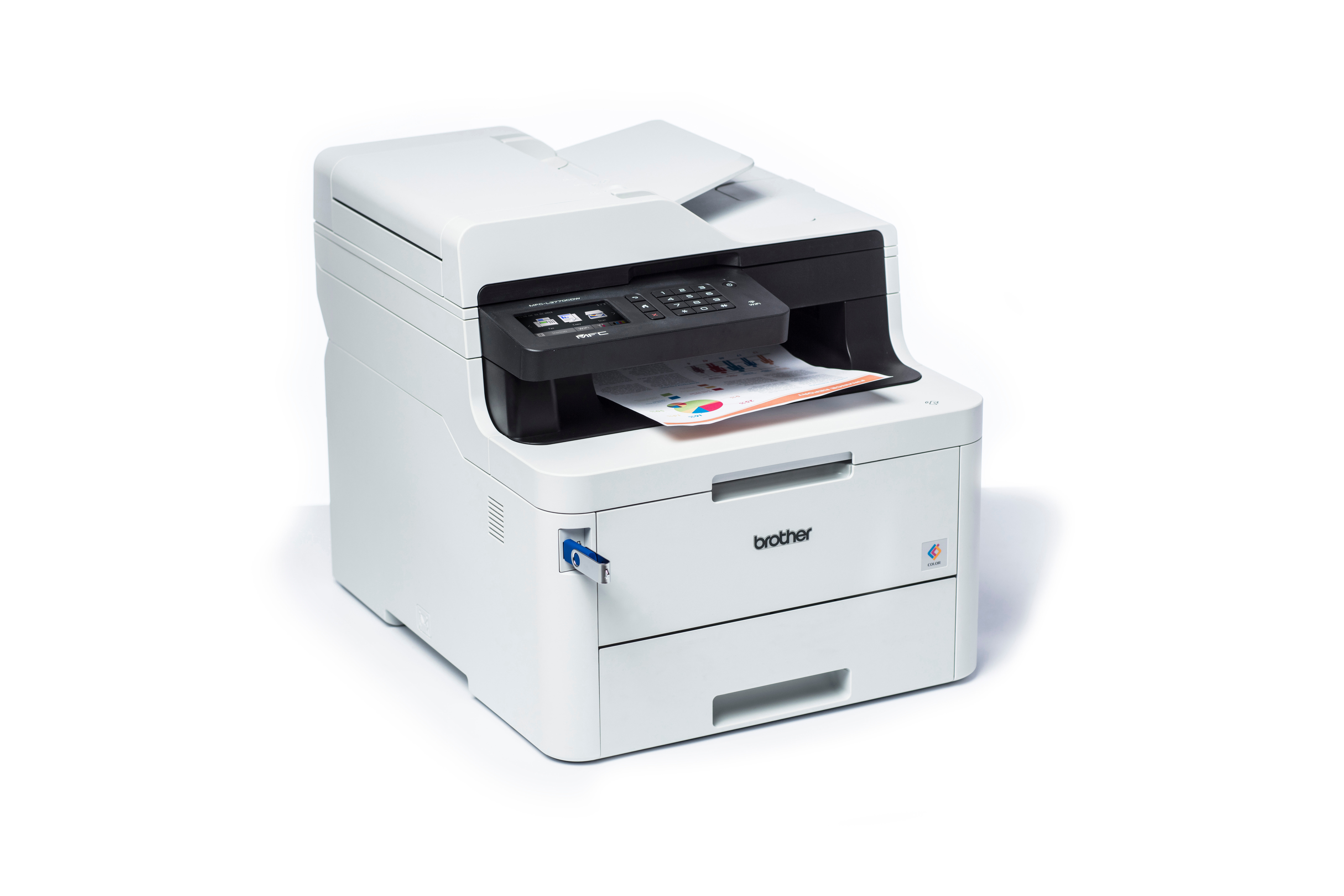 BROTHER Colour Laser Drucker MFC-L3770CDW MFP All in One