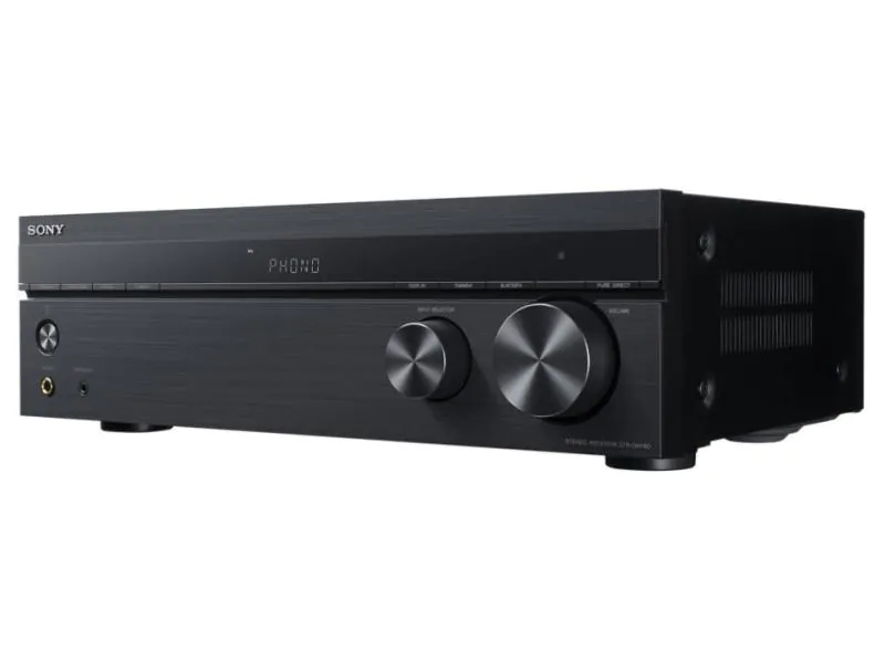 Sony Stereo-Receiver STR-DH190 Schwarz, Leistung pro Kanal: 100 W (8 Ohm, 1 kHz, THD 1 %), Farbe: Schwarz, Leistung pro Kanal: 100 W, Ausstattung: Bluetooth; FM Radio; HiRes-Audio, Audioausgänge: 6.3mm Klinke, Audioeingänge: 4x Lautsprecher; Phono