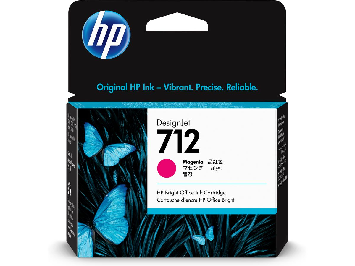 HP Tinte Nr. 712 (3ED68A) Magenta