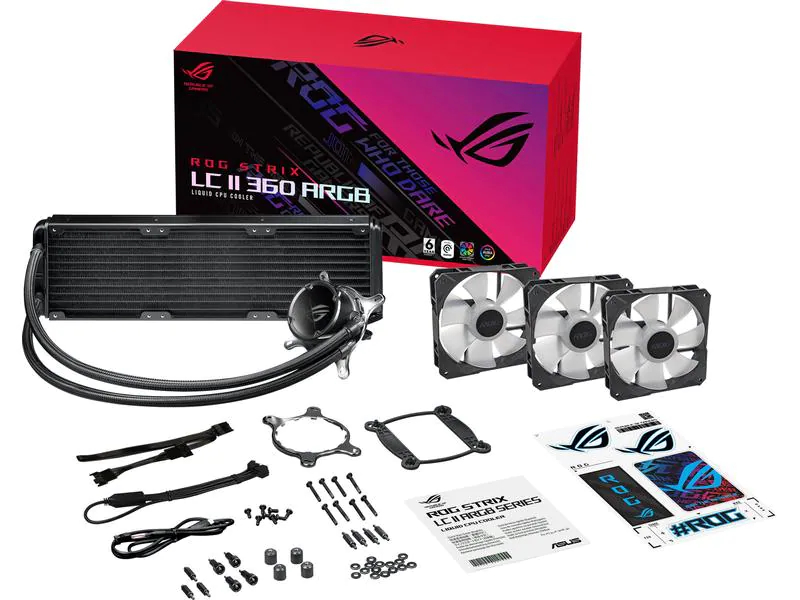 ASUS ROG Wasserkühlung STRIX LC II 360 ARGB