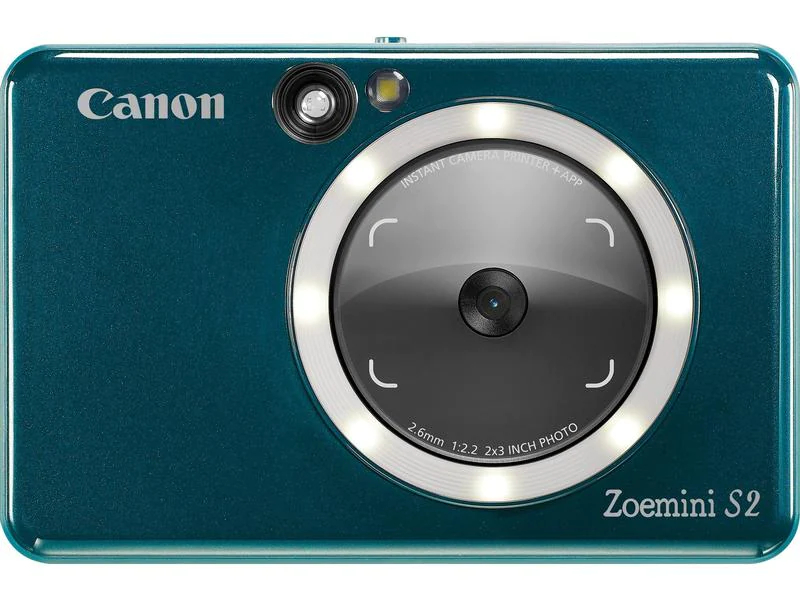 Canon Fotokamera Zoemini S2 Kit, Detailfarbe: Marineblau, Blitz integriert: Ja