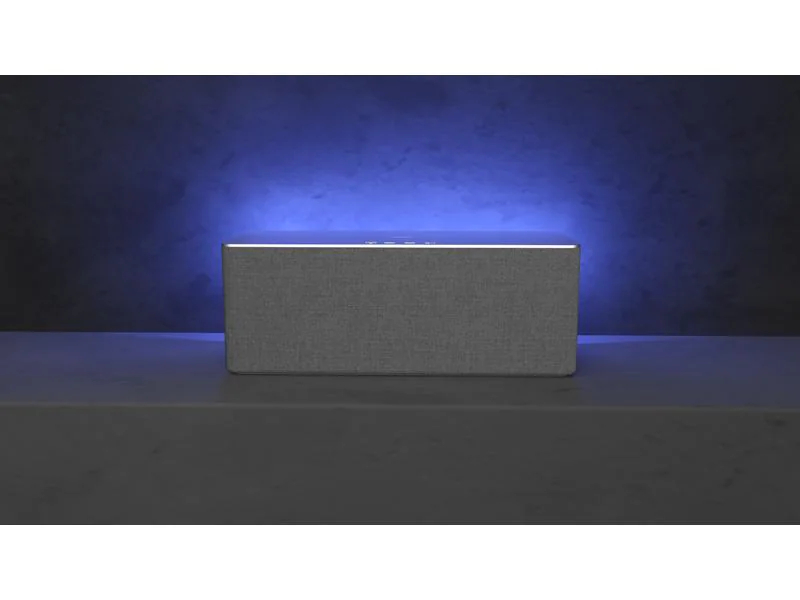 Philips Smart Speaker TAW6505/10 Silber, Typ: Smart Speaker, Radio Tuner: Internetradio, Verbindungsmöglichkeiten: WLAN, 3,5 mm Klinke, Bluetooth, Ausstattung: Sprachsteuerung, Chromecast built-in, AirPlay 2, WLAN, Spotify Connect, Tidal, LED-Beleuchtung